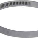 Хомут 9х14 мм обжимной нержавеющая сталь со сваркой FIT 64272