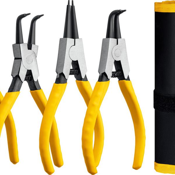 Набор съемников стопорных колец 4 шт, 160 мм STAYER HERCULES-4 22830-H4