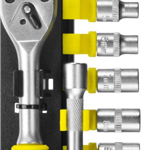 Набор торцовых головок к и бит-головок 12 предм. STAYER RSS 12S 27754-H12